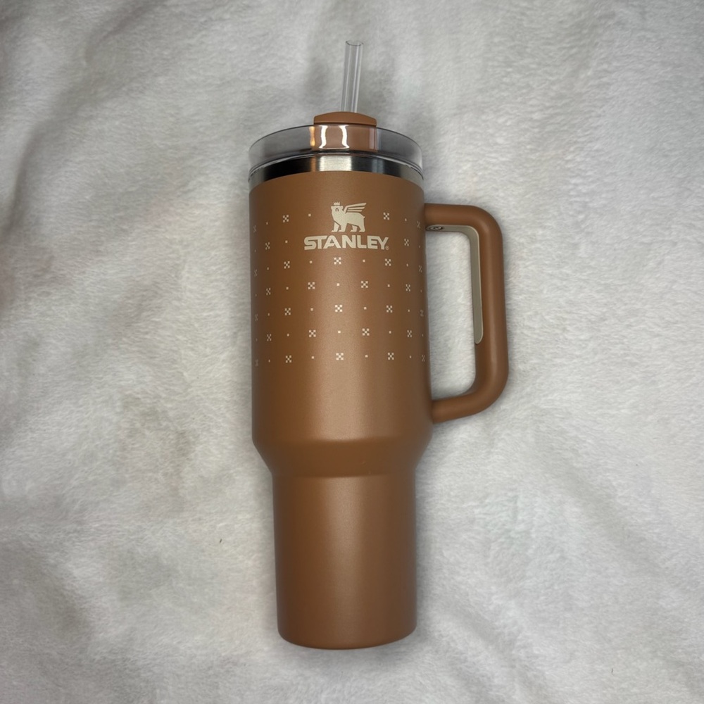 Stanley Matte Brown Travel Mug with Handle 40oz